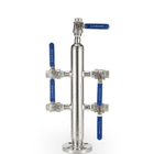 Air source distributor, stainless steel air manifold