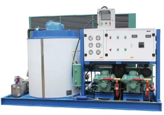 China 25ton Per Day Industrial Flake Ice Making Machine for Seafood Market supplier