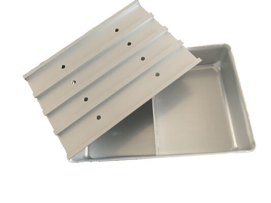 Aluminum Frozen Tray Aluminum Alloy Freezing Box Aluminum Freezer Pan Seafood Tray Seafood Food Aluminum Tray