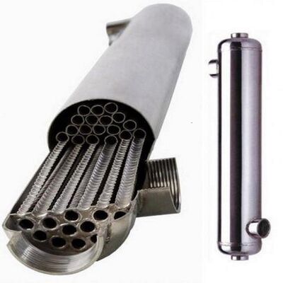 High Quality Eco-Friendly Heat Pump Compatible Stainless Steel Heat Exchanger for Backyard Home Pool