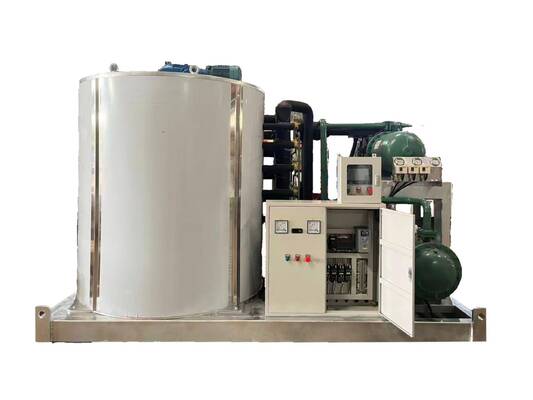 Ecoice 5 Ton Flake Ice Making Machine Ice Flake Maker Commercial Ice Machine for Seafood