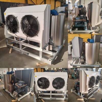 Ecoice  Stainless Steel Best Commercial Clear 3t Ice Maker Ice Flake Makers Machine for Food and Beverage