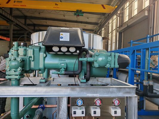 Ecoice Hot Sale 10 Tons Industrial Ice Flake Machine Seawater Flake Ice Machine For Fresh Fresh