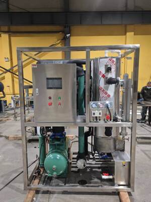 Ecoice Industrial Ice Making Machine Ice Tube Custom Machine 1ton Tube Ice Machine Ice Plant for Cool Drinks