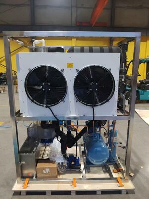 Ecoice Industrial Ice Making Machine Ice Tube Custom Machine 1ton Tube Ice Machine Ice Plant for Cool Drinks