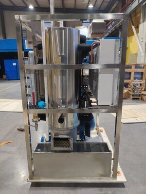 Ecoice Industrial Ice Making Machine Ice Tube Custom Machine 1ton Tube Ice Machine Ice Plant for Cool Drinks