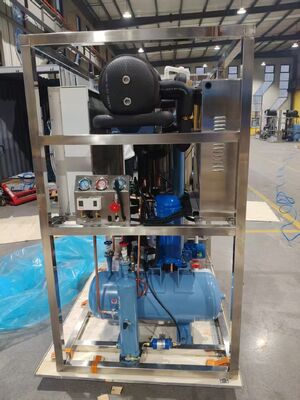 Ecoice Industrial Ice Making Machine Ice Tube Custom Machine 1ton Tube Ice Machine Ice Plant for Cool Drinks