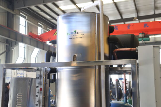 High Technology Ecoice 10 Tons Tube Ice Maker With CE Certificate Industrial Solid Column Ice Making Machine for Bar/Beverage