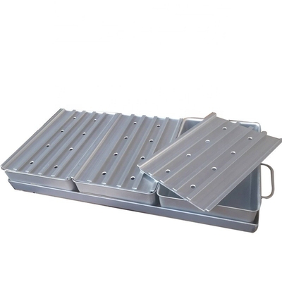 Block Fast Freezing Aluminum Freezer Pan with Lid, Eco-Friendly Aluminum Freezing Box