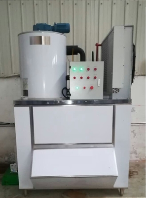 0.3Ton / 300kgs Freshwater Air Cooling Commercial Flake Ice Machine for Supermarket