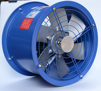 Electric Round Industrial Wall Mount Suction Extractor Axial Flow Blower Ventilation Exhaust Fan