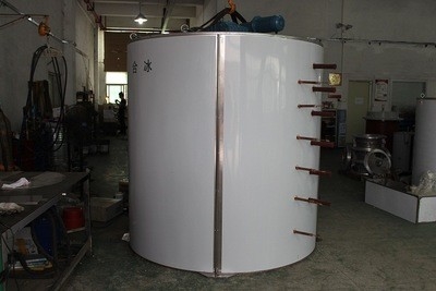 1Ton Fishing Boat, Seafood Cold Storage Flake Ice Machine Evaporator