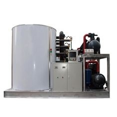 10Ton Industrial Water Cooling Ice Maker For Seafood Process