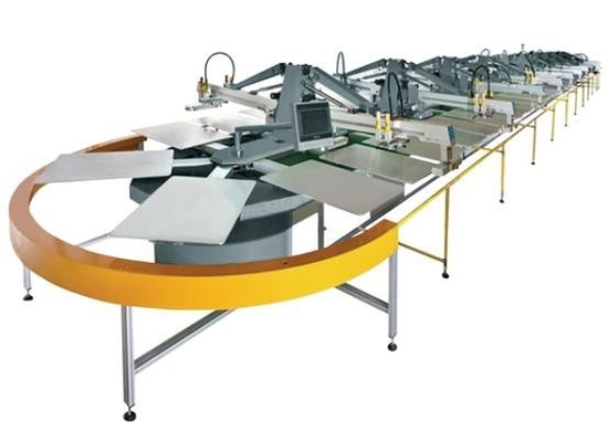 automatic screen printing machine for anti-slip socks and gloves