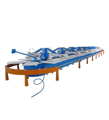 automatic screen printing machine for anti-slip socks and gloves