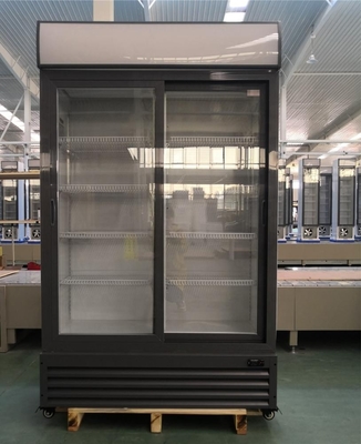 Upright Commercial Display Freezer Beverage Cooler