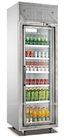 Upright Commercial Display Freezer Beverage Cooler