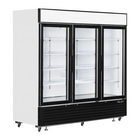 Upright Display Freezer Supermarket Refrigerator Equipment