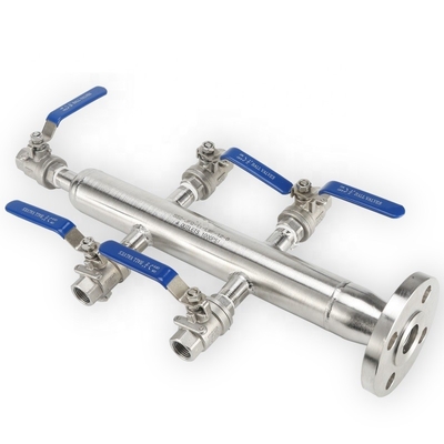 Air manifold distributor 4-way, 8-way, 12-way, customized 304 stainless steel