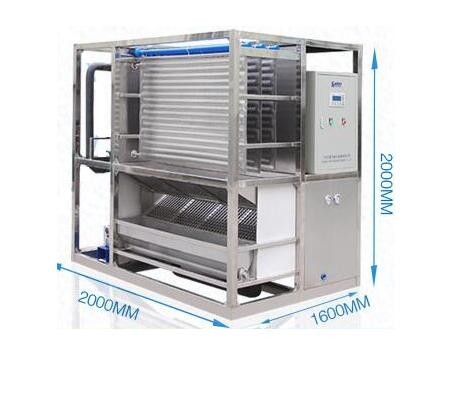 ice plate making machine with 2 ton capacity block ice