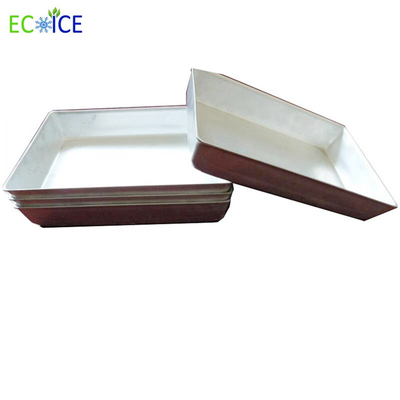 Industrial Freezing Tray Aluminum Pan Set 3 in 1 for Contact Plate Freezer