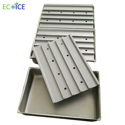 Fast Freezing Aluminum Freezer Box 1kg Block Frozen Shrimp Aluminum Freezer Pan with low price  for food freezing