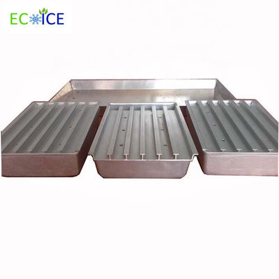 fast freezing tray with Lids, waterproof Aluminum quick freezer tray 2kg block volume for contact plate freezer