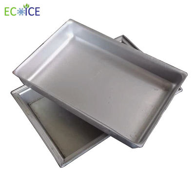 Food Grade Rectangular Aluminum Seafood Frozen Storage Box Container Freezing Tray