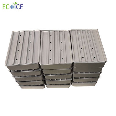 Food Grade Rectangular Aluminum Seafood Frozen Storage Box Container Freezing Tray