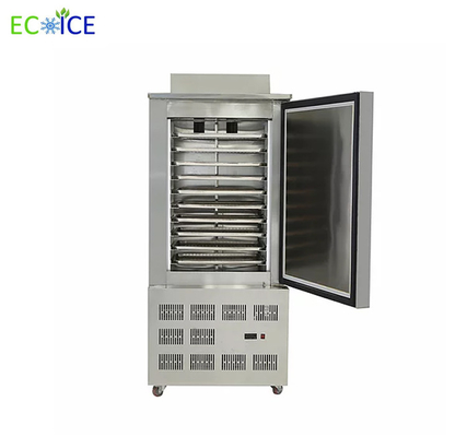 Automatic Commercial 500L Vertical Super Deep Freezer Blast Freezer Machine with 15 Trays