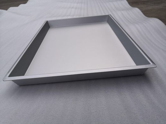 Food Grade Rectangular Aluminum Seafood Frozen Storage Box Container Freezing Tray with Lids