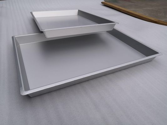 295*195*68 mm Freezing Blast Pan Tray Aluminum Tray for Frozen Fish and Shrimp