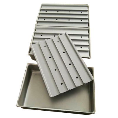 fast freezing tray, waterproof Aluminum quick freezer tray 2kg block volume for contact plate freezer