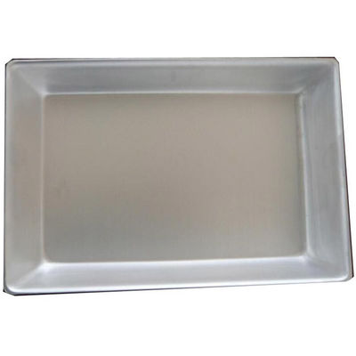 10kg Recyclable Eco Friendly Durable Food Grade Rectangle Aluminum Serving Container for Frozen Seafood Freezing Tray