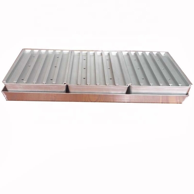 Customized rectangle aluminum alloy trays with lid or cover