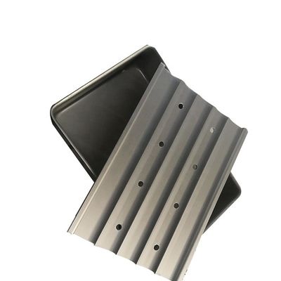 10kg ECO friendly Customized Rectangle Welded Recyclable Food Grade Aluminum Container for Frozen Seafood Freezing Tray/plate with Lids