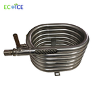 Anti-Refrigerent Leaking Double Wall Heat Exchanger of Copper Pipe Evaporator of Exchanger 10 Kw
