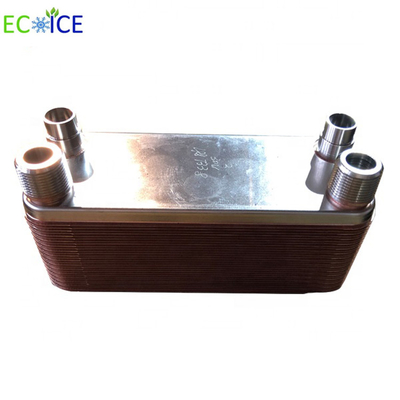 Hydraulic Oil Cooler Brazed Plate Heat Exchanger for Air Conditioner and Cold Room, Stainless Steel Plate Heat Exchanger