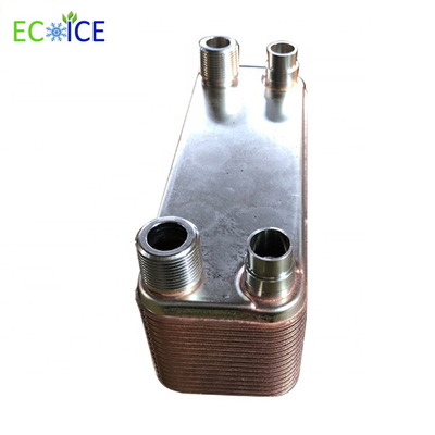 China Stainless Steel 316L Heat Pump Heat Exchanger for Air Conditioner and Cold Room