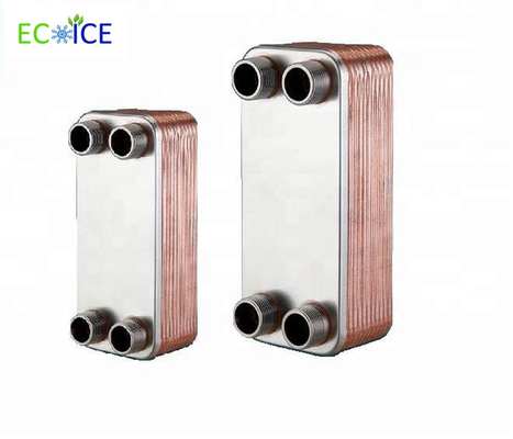 The Biggest Brazed Plate Heat Exchanger Can Be Customized Used in Refrigertor with good quality low price