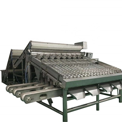 2000kg/h 18 Rollers Shrimp grading machine shrimp sorter machine