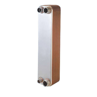 Titanium  evaporator heat exchanger for swimming pool heat pump