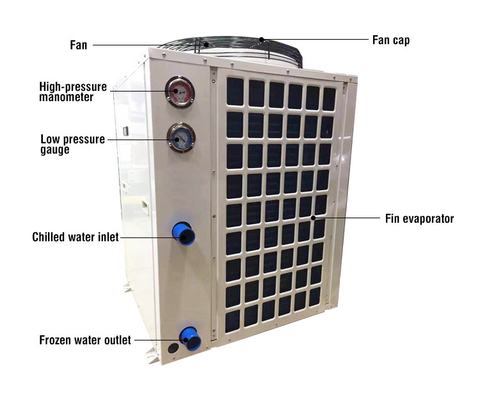 Seafood Aquaculture Aquarium Water Chiller For Fish Farming Or Aquaculture Chilling And Swimming Pool Heating