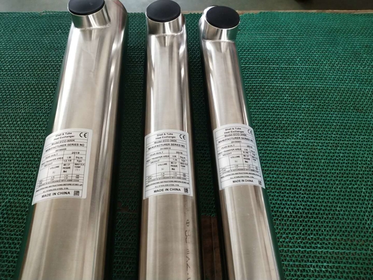 SS316L stainless steel shell and tube heat exchanger for swimming pool