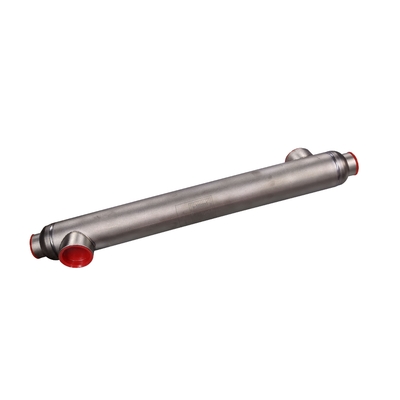 compacted u tube heat exchanger for heat recovery ventilation system