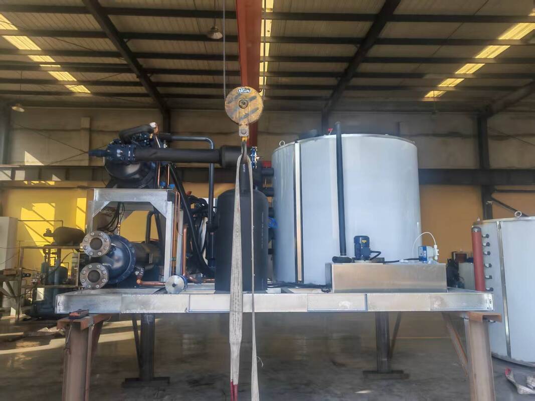 Ecoice Factory Price 15 tons flake ice machine ice maker machine ice plant  for Fish Markets