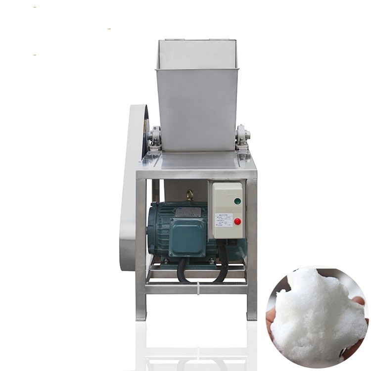 Commercial Stainless Steel Ice Crusher Machine For Ice Block, Tube ice, Cube Ice