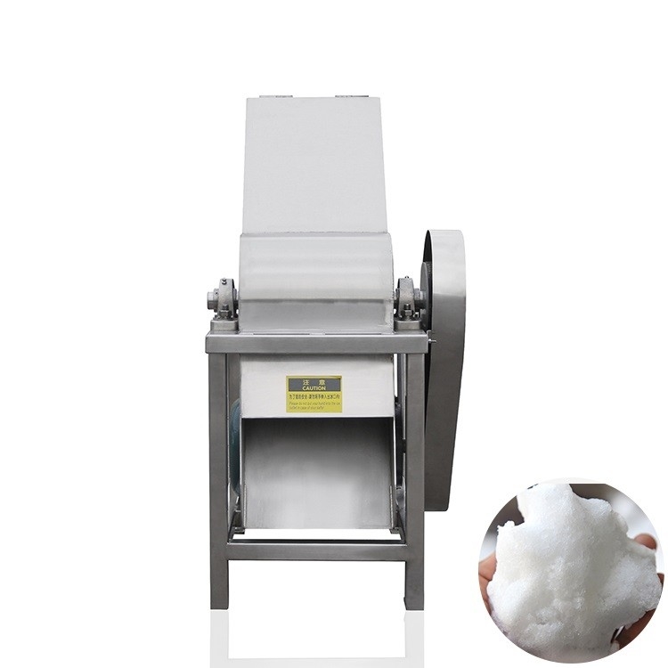 stainless steel small electric block ice crusher machine