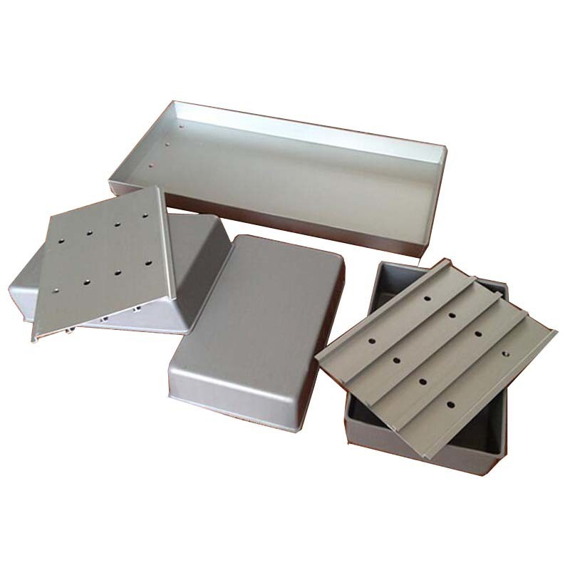 10kg Recyclable Eco Friendly Durable Food Grade Rectangle Aluminum Serving Container for Frozen Seafood Freezing Tray