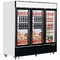 Upright Display Freezer Supermarket Refrigerator Equipment supplier